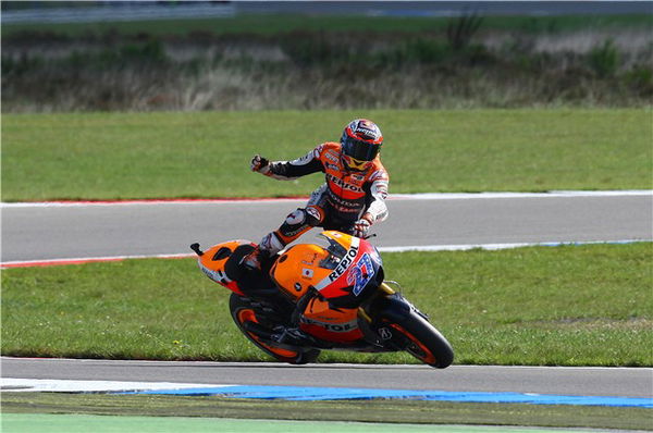 Casey Stoner Assen crash sequence