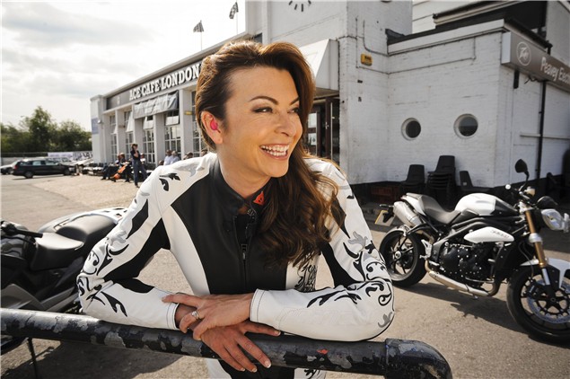 Suzi Perry warns bikers to protect their hearing