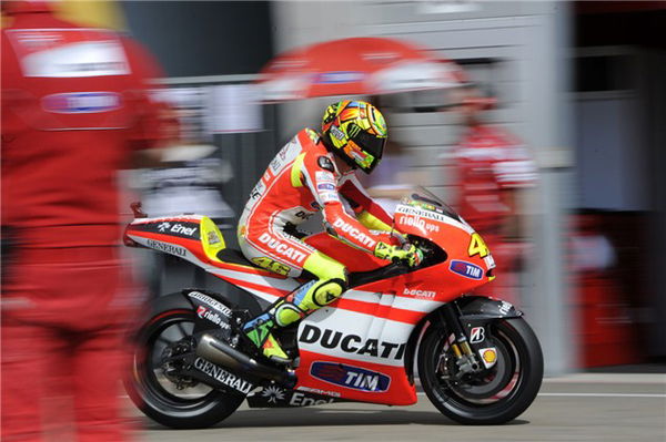 Rossi staying with Ducati for 2012