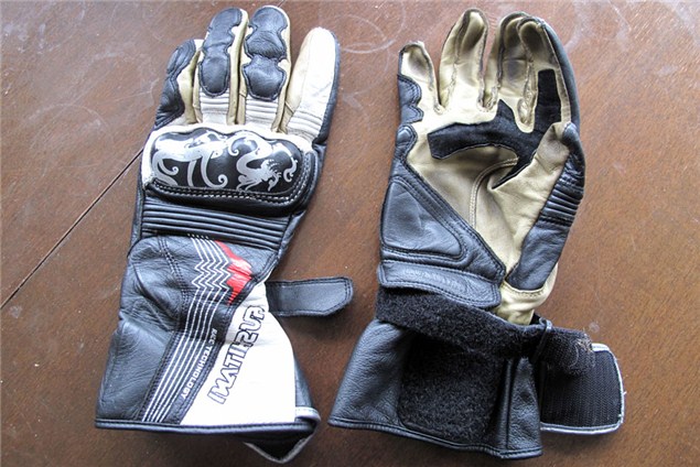 Used Review: Kushitani Daiki gloves