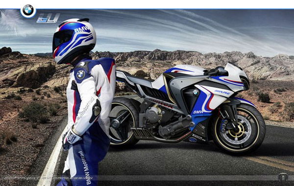 If BMW turned its K1600 into a sports bike