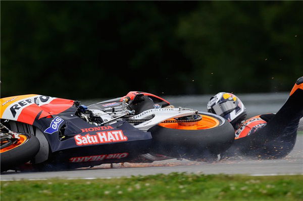 Pedrosa can't explain Brno crash