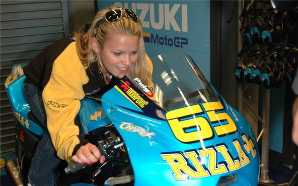 Elena Myers gets Suzuki MotoGP ride