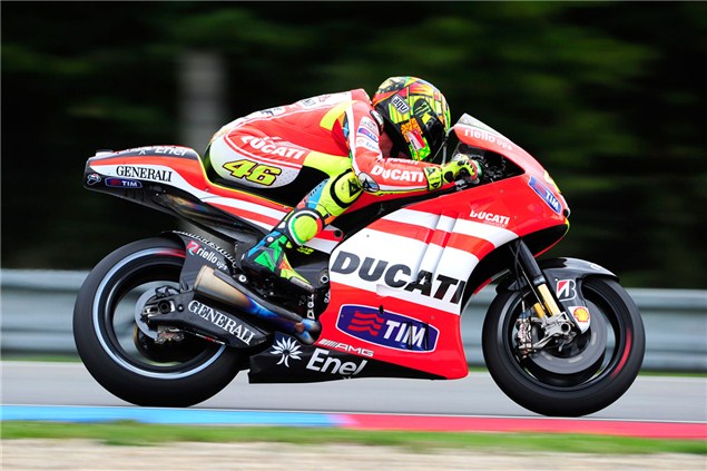 Beam frame imminent for Rossi's Ducati?
