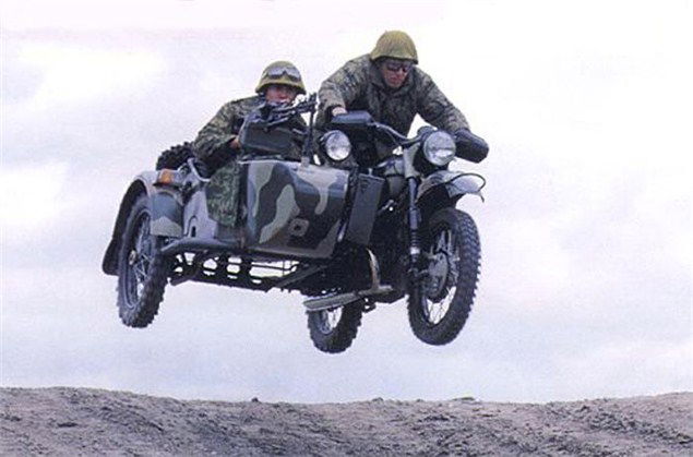 Putin rides at Russian biker festival