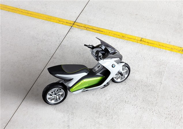 BMW Electric Scooter concept unveiled