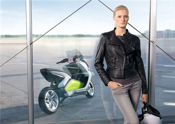 BMW Electric Scooter concept unveiled