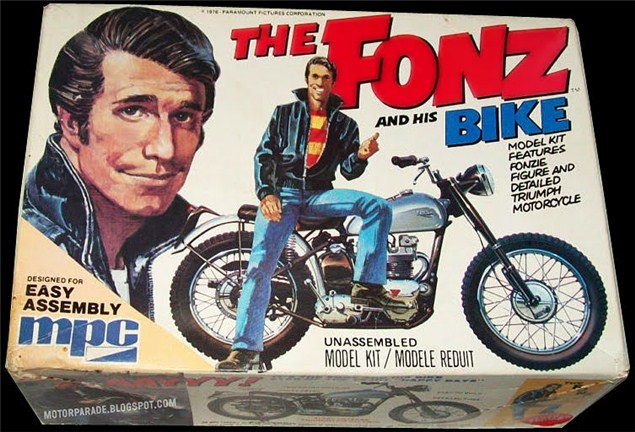 Heyyyy! The Fonz's Triumph goes to auction