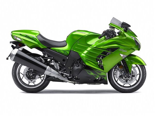 Kawasaki ZZR1400 official image gallery