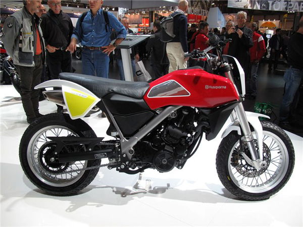 Milan: 2012 Husqvarna MOAB Scrambler concept