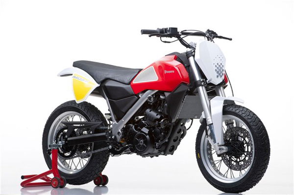 Milan: 2012 Husqvarna MOAB Scrambler concept