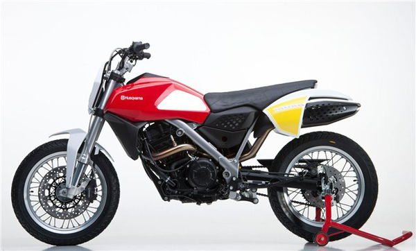 Milan: 2012 Husqvarna MOAB Scrambler concept