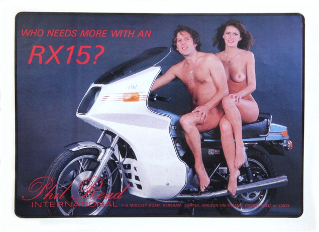 Groovy motorcycle ads from the past