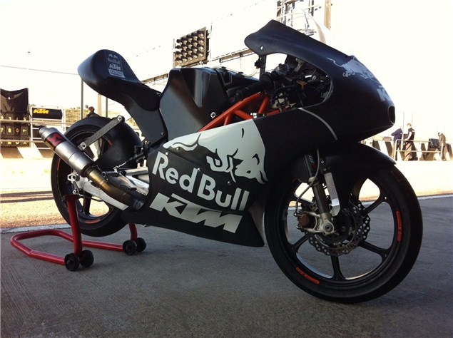 First Look: KTM's Moto3 entry