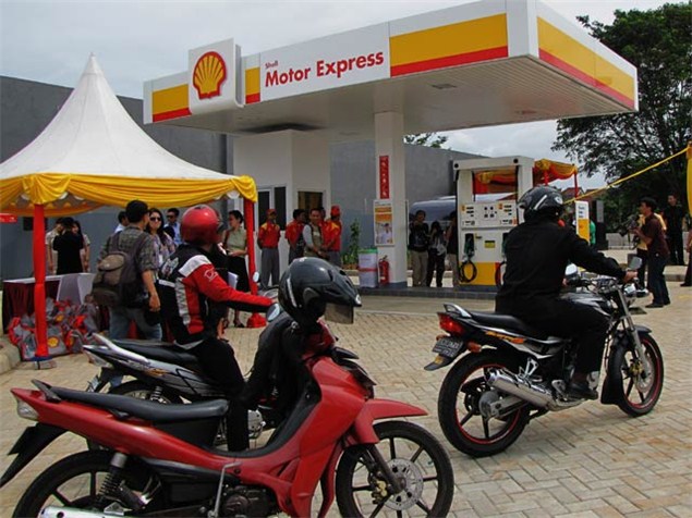 Shell open 'motorcycle-only' petrol station