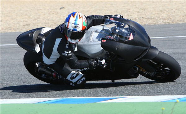 Ellison completes first Aprilia CRT test