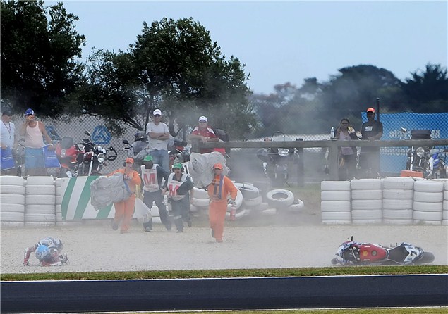 Video: Checa's highside at Phillip Island