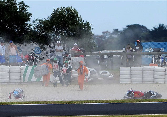 Video: Checa's highside at Phillip Island