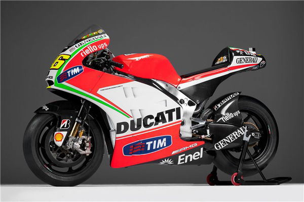 First Look: Rossi's Desmosedici GP12