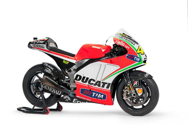 First Look: Rossi's Desmosedici GP12