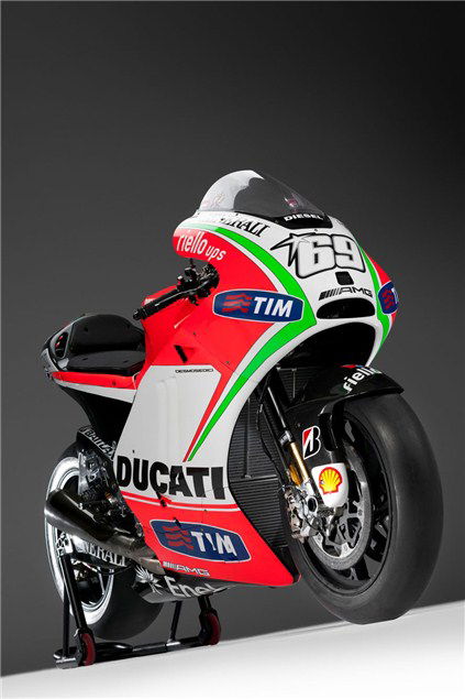 First Look: Rossi's Desmosedici GP12