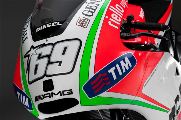 First Look: Rossi's Desmosedici GP12