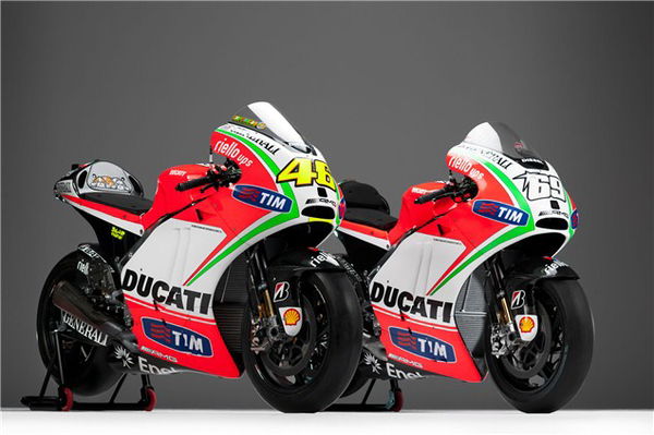 First Look: Rossi's Desmosedici GP12