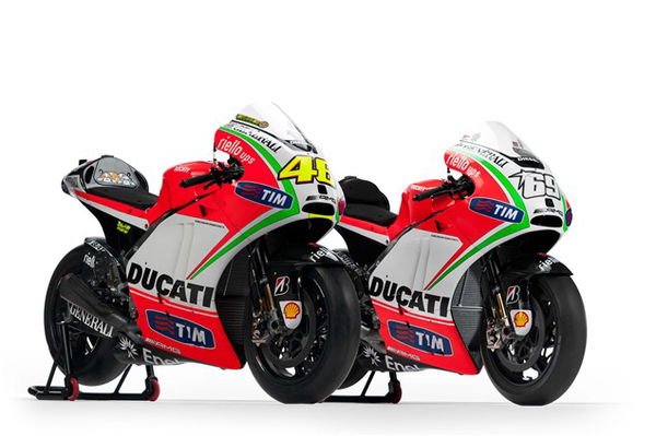 First Look: Rossi's Desmosedici GP12