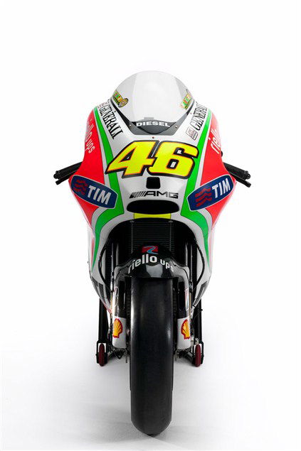 First Look: Rossi's Desmosedici GP12