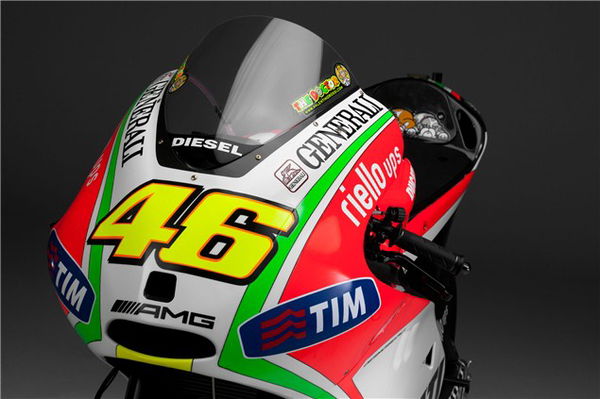 First Look: Rossi's Desmosedici GP12