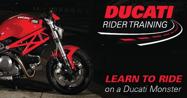 Get your licence, free, with Ducati