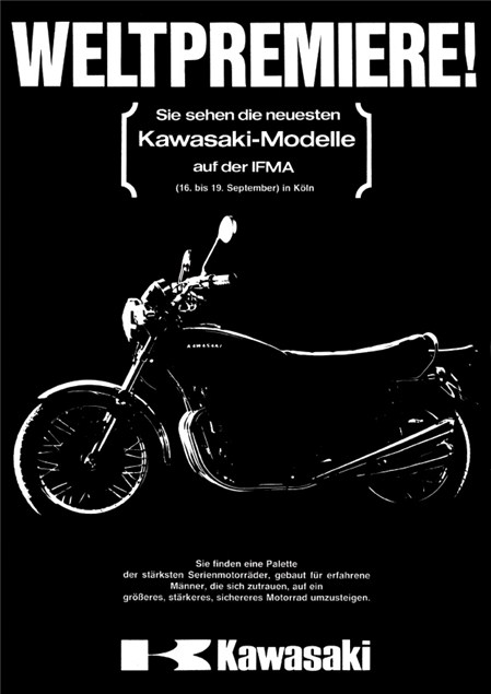 Kawasaki celebrates 40 years of Z series