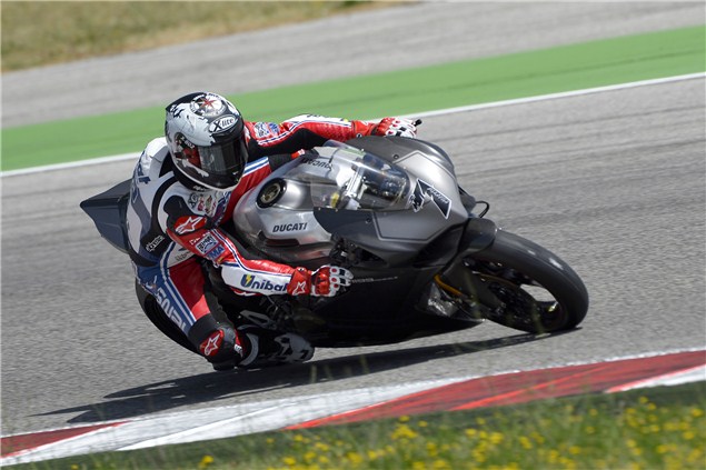 Checa debuts WSB Ducati 1199 Panigale