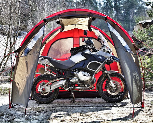 Go camping with your bike