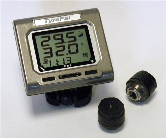 New: Tyre pressure monitoring system