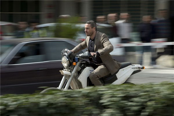 James Bond rides a Honda in Skyfall