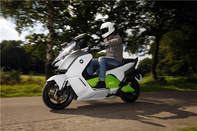 BMW C evolution electric scooter review