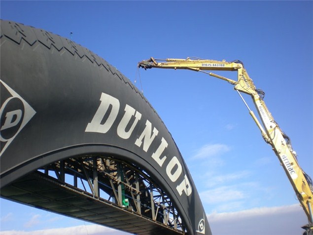 Donington's Dunlop Bridge to be sold