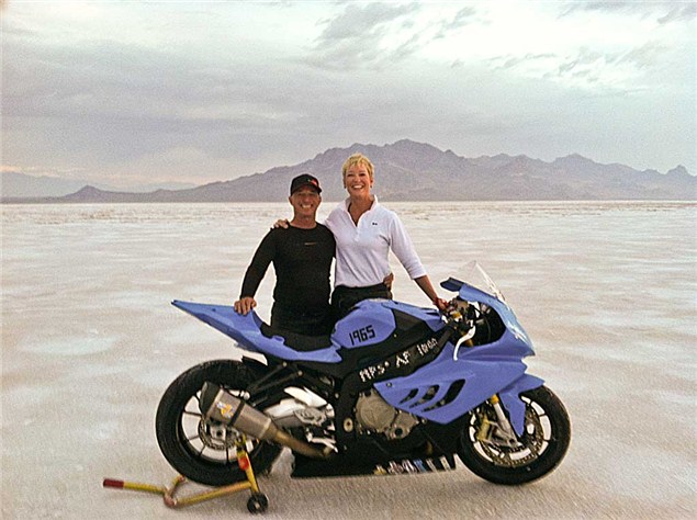 S1000RR claims another Bonneville record