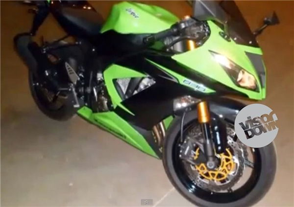 2013's Kawasaki ZX-6R leaked