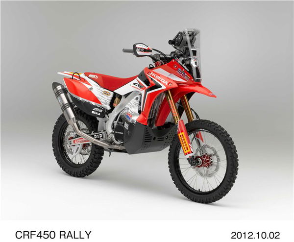 Intermot: Honda's CRF450 Rally