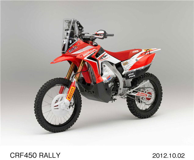 Intermot: Honda's CRF450 Rally