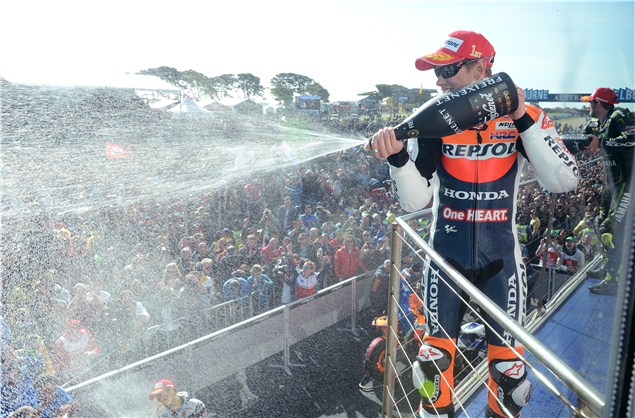 MotoGP 2012: Phillip Island race results