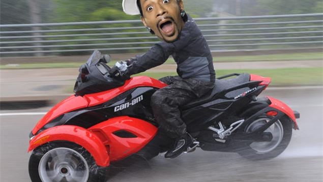 Celeb + Bike vs. Cops Part 2