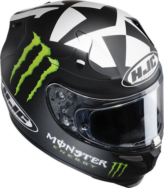 New: HJC Ben Spies Monster replica lids