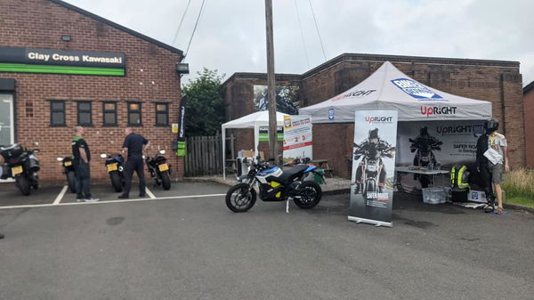 Bikerdown UpRight Derbyshire road safety