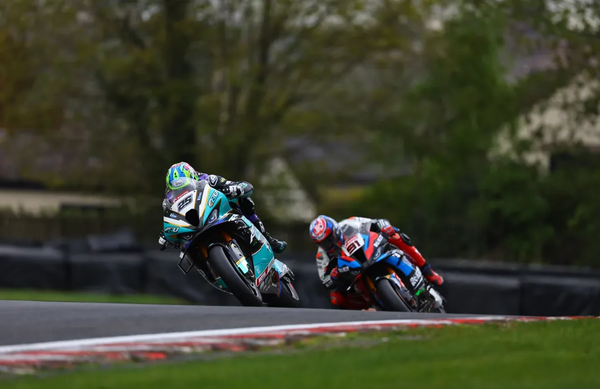 Josh Brookes, Leon Haslam, 2023 Oulton Park BSB. - FHO Racing