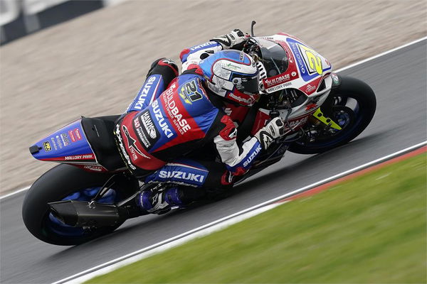 Christian Iddon, 2022 Donington National BSB. - www.suzuki-racing.com