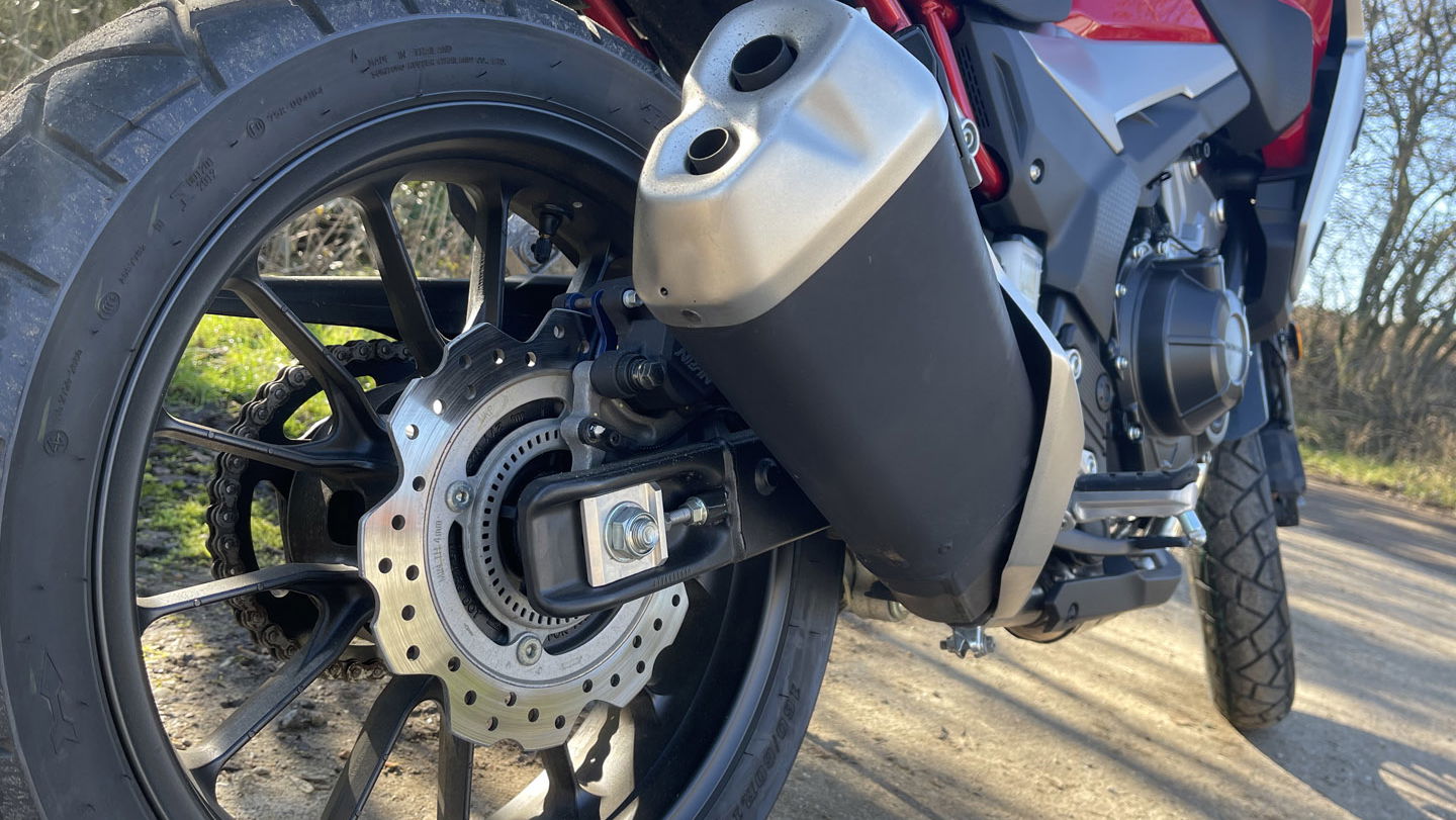 Honda CB500X exhaust