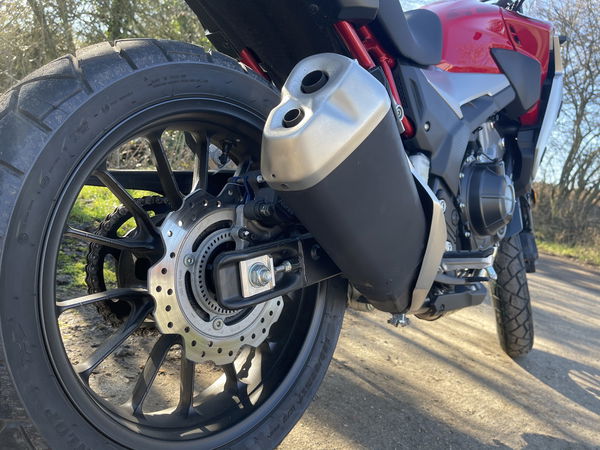 Honda CB500X exhaust